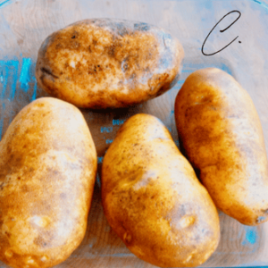 Baked Potato Prep