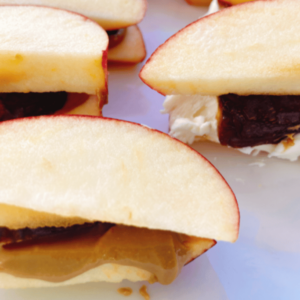 SHORTCUT REAL FOOD Sweet Apple Sandwiches for the Health Benefits of Apples
